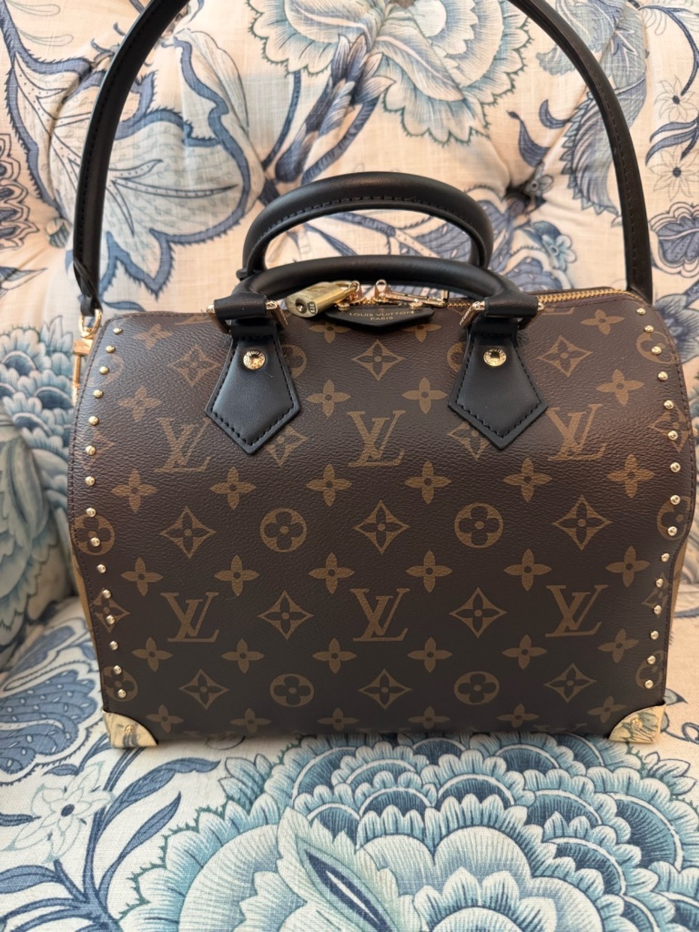 Louis Vuitton Brown Speedy Trunk 25 - Picture 3 of 3